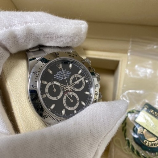 ロレックス デイトナ 116520 鏡面バックル 極美品 ROLEX（ロレックス