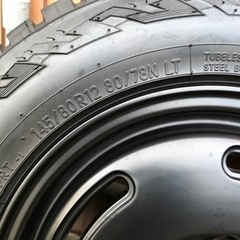 箱バン・軽トラ用に12インチ　オープンカントリー＋ホイールセット