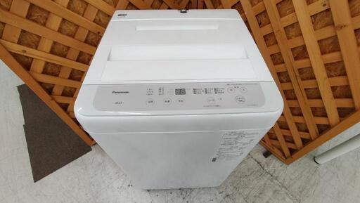 【愛品館江戸川店】パナソニック 5.0kg 全自動洗濯機  2021年製 ID:142-029928-007