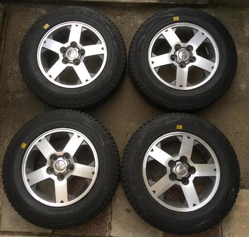 パジェロミニ ホイールタイヤ付 4本セット 175/80r15