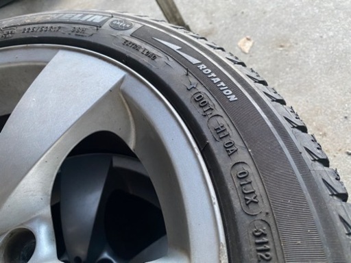 BMW E60 E61 5シリーズ 純正 スタッドレス タイヤ