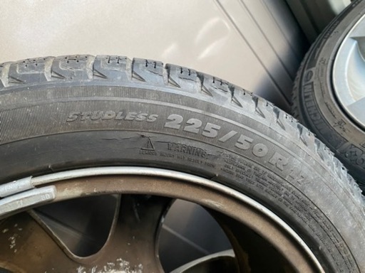 BMW E60 E61 5シリーズ 純正 スタッドレス タイヤ