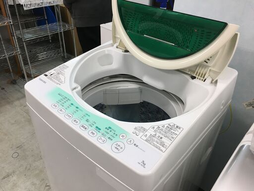 洗濯機の分解クリーニング行っています！配送設置込み！東芝7.0K洗濯機　2015年製　分解クリーニング済み！！！