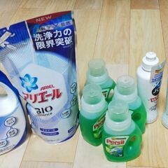 【ネット決済】衣料品洗剤と食器洗剤