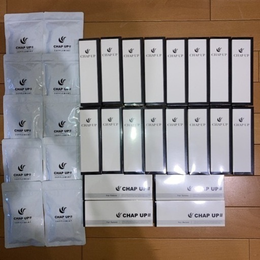 CHAPUPチャップアップ 育毛剤×20、サプリメント×10