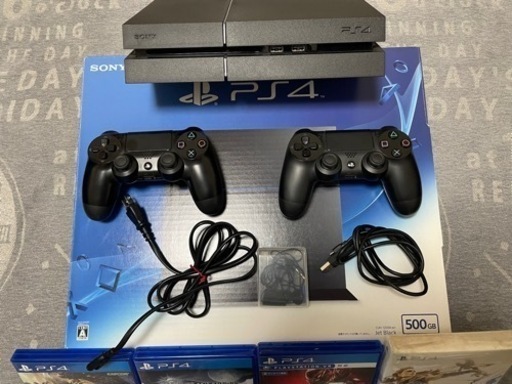 PS4 本体 500GBジェット・ブラック コントローラー付 Amazon.co.jp: PlayStation 4 ジェット・ブラック 500GB (CUH
