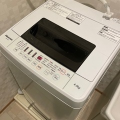 【ネット決済】洗濯機　Hisense