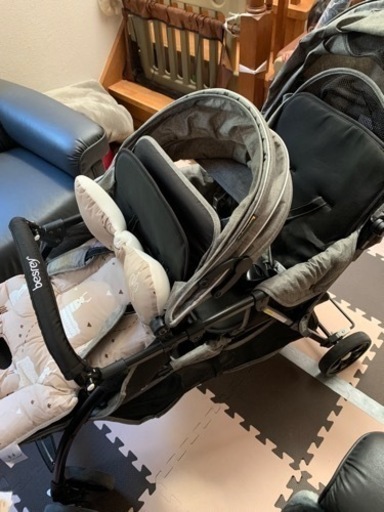 双子用ベビーカー 未使用 0歳~3歳 2人乗り
