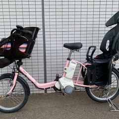 ブリヂストン アンジェリーノプティット 新基準 三人乗り 子供乗せ 8 