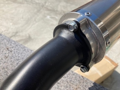 最終値下げ決行CB 400sf用モリワキサイレンサー＆ノーマルエキパイ 最終値下げ決行CB 400sf用モリワキサイレンサー＆ノーマルエキパイ