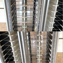 KITAZAWA ウェルカート 温冷配膳車 WELLCART-36 パススルー方式 9段4列36膳 デリカート キッチン 配膳車 病院 施設 即決