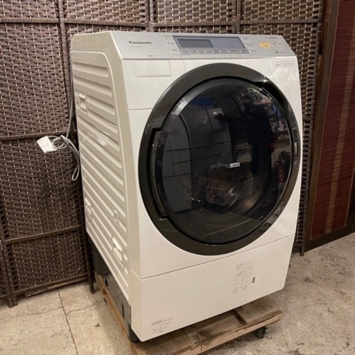 【売約済み】　2018年製　パナソニック Panasonic NA-VX7800L-W [ななめドラム洗濯乾燥機 10kg 左開き クリスタルホワイト]  NA-VX7800L ドラム洗濯機　ドラム式洗濯機　洗濯乾燥機　乾燥機　ドラム　ヒートポンプ　エコナビ