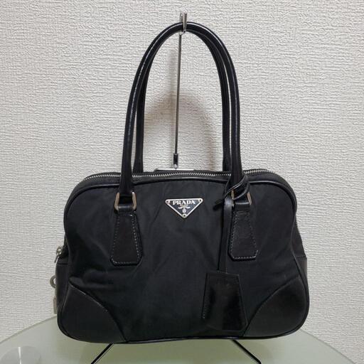PRADA プラダ ナイロン ハンドバッグ トートバッグ ブラック