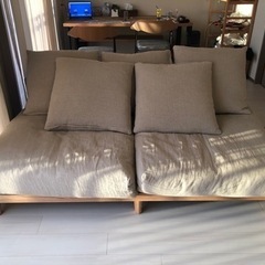 Re:CENO 3人掛けソファー　AGRA リセノ　無印良品