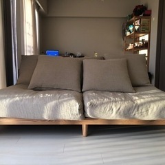 Re:CENO 3人掛けソファー　AGRA リセノ　無印良品