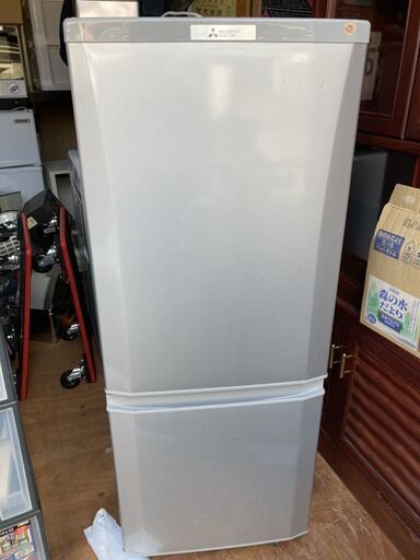 冷凍 冷蔵庫 三菱 MITSUBISHI 2ドア ノンフロン 146L MR-P15A 冷凍冷蔵庫 2ドア冷蔵庫