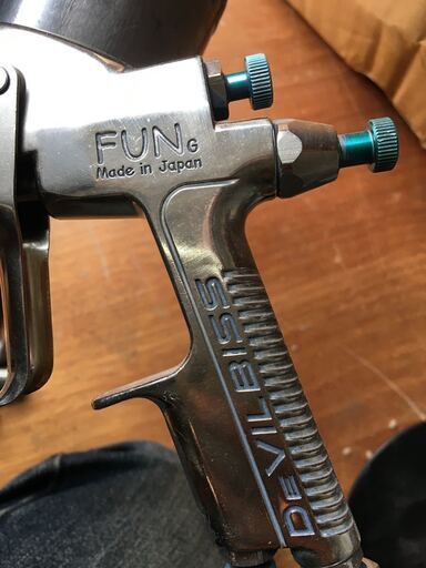 デビルビス　スプレーガン　塗装 スプレー ガン 車両塗装に使用してました。Devil BIss FUN GUN デビル