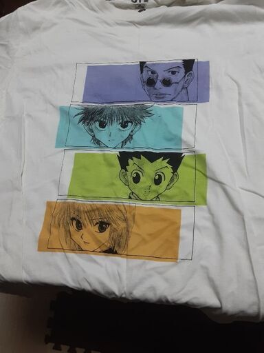 ユニクロtシャツハンターハンター ゆいまいぱぱ 橋本のtシャツ メンズ の中古 古着あげます 譲ります ジモティーで不用品の処分
