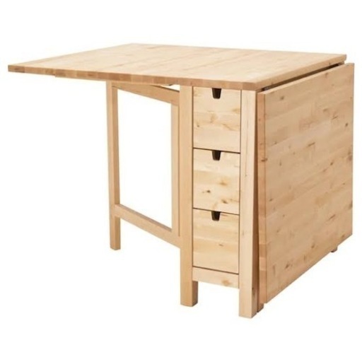 IKEA ダイニングテーブル\u0026チェア(2脚)