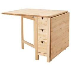 【ネット決済】IKEA ダイニングテーブル&チェア(2脚)