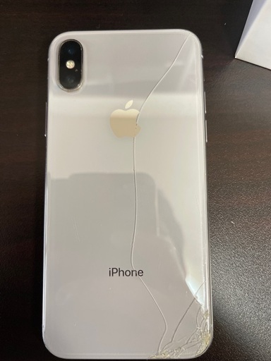 iPhonex 背面割れ