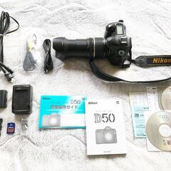 「一眼レフ」 デジタルカメラ 中古 即撮影フルセット Nikon...