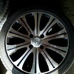 20年、14年、アルミ15インチ165/50/15-FRAY ID フレイアイディーパフブラウスコンビニットワンピース