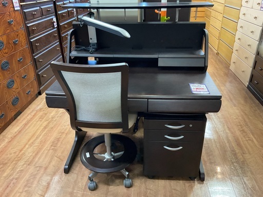 C1*95[ご来店頂ける方限定]学習机3点セット