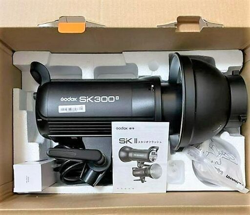 Godox SK300 II　スタジオ撮影 ストロボフラッシュライト