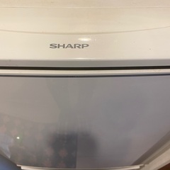 冷蔵庫　SHARP SJ-D14B-W　1/13まで
