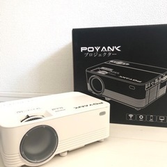 【ネット決済】【大幅値下げ】POYANK プロジェクター【WiF...