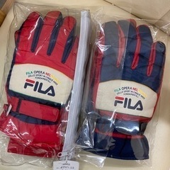 FILA フィラ　手袋　新品未使用品