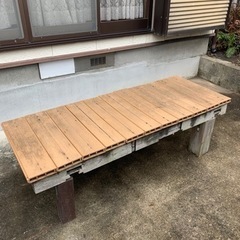 DIY外用ベンチ