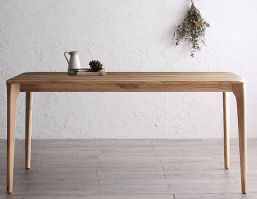 【1205】ダイニングテーブル・幅150cm・天然木ナチュラル