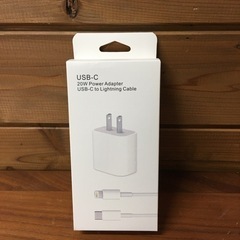 【新品】iPhone充電器　20W USB-C電源アダプタセット