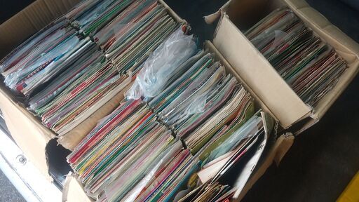 古い　レコード 大量
