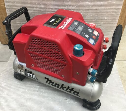 makita マキタ エアコンプレッサ AC462XLR レッド タンク容量11L 中古品