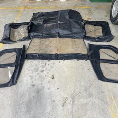 三菱ジープの（幌＆ドアのセット一式）