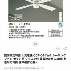 【ネット決済】【新品】大光電機 Daiko ダイコー CCF-0...