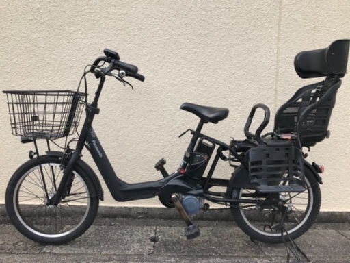 電動自転車　ギュットアニーズ　チャイルドシート付