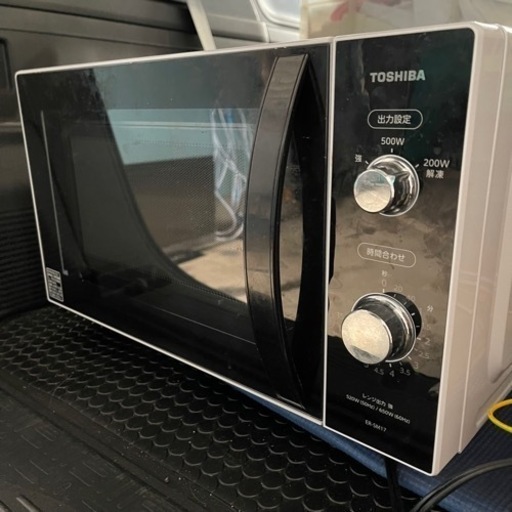 東芝 TOSHIBA ER-SM17 電子レンジ 2021年製　白