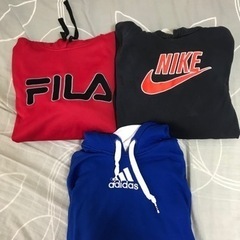 Adidas, Nike & Fila パーカー