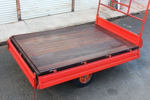 【SOLD OUT】筑水 S-52 4670TS トラクター用 運搬車 コンバインカー 牽引 【清掃 動確済】【農機具でっく】【福岡】【その他農機具】