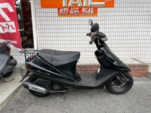 ★6万円　アドレスv100 セル1 実働車★スズキ　アドレス　CE11A 小型　スクーター