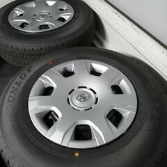 ハイエース　純正タイヤ　新車取り外し