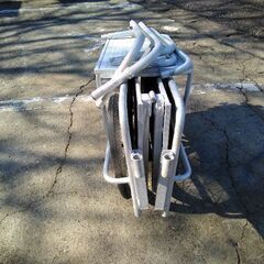 アルミリヤカー！　折りたたみ式！！　ノーパンクタイヤ！！