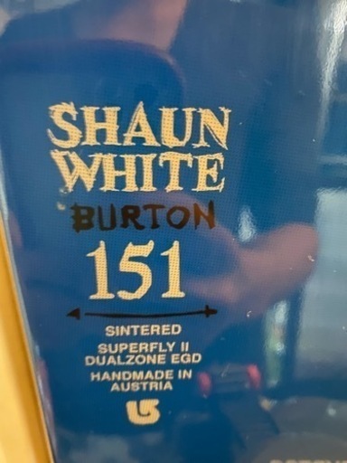 バートン ショーンホワイトモデル ボード × バインディング ブーツセット バートン ショーンホワイトモデル ボード × バインディング ブーツ