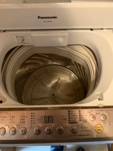 今週末限定価格!2017年製 美品 中古Panasonic 7kg NA-F70PB10