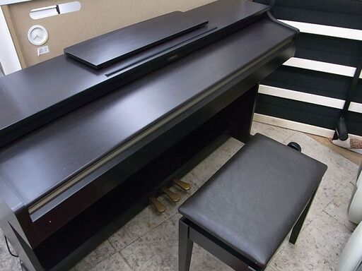 ヤマハ アリウス 電子ピアノ YDP-162 88鍵 3本ペダル 高さ調節イス付