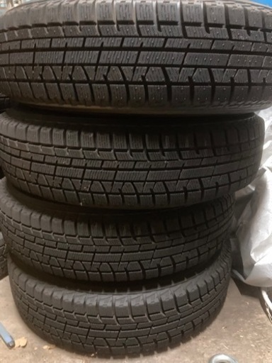 アルミホイール付き155/80R13  スタッドレス